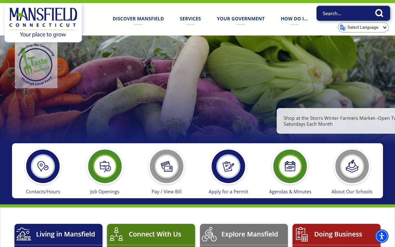 Mansfield Town homepage